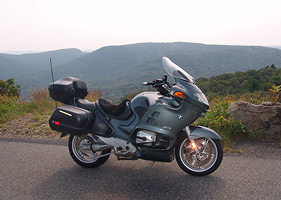 2004 BMW R1150RT, Bear Mountain, NY